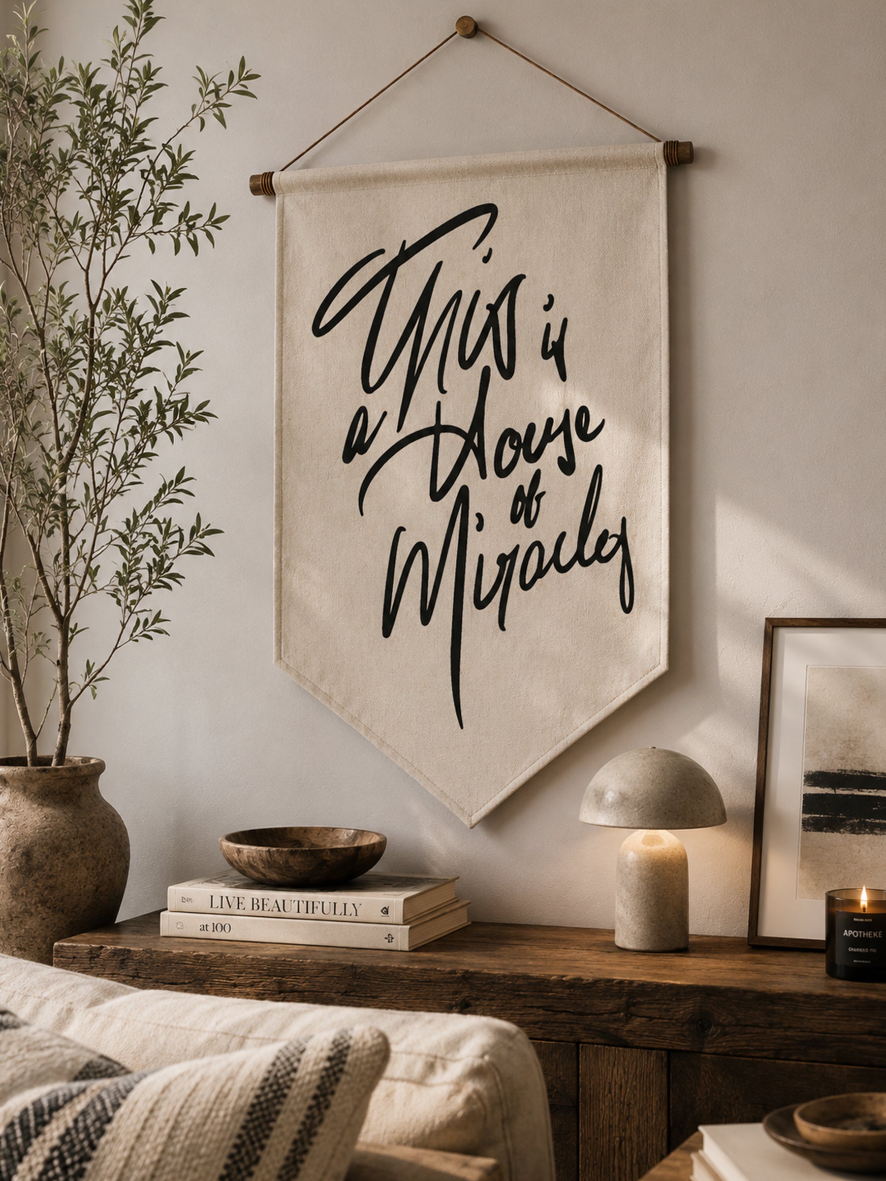House Of Miracles Banner
