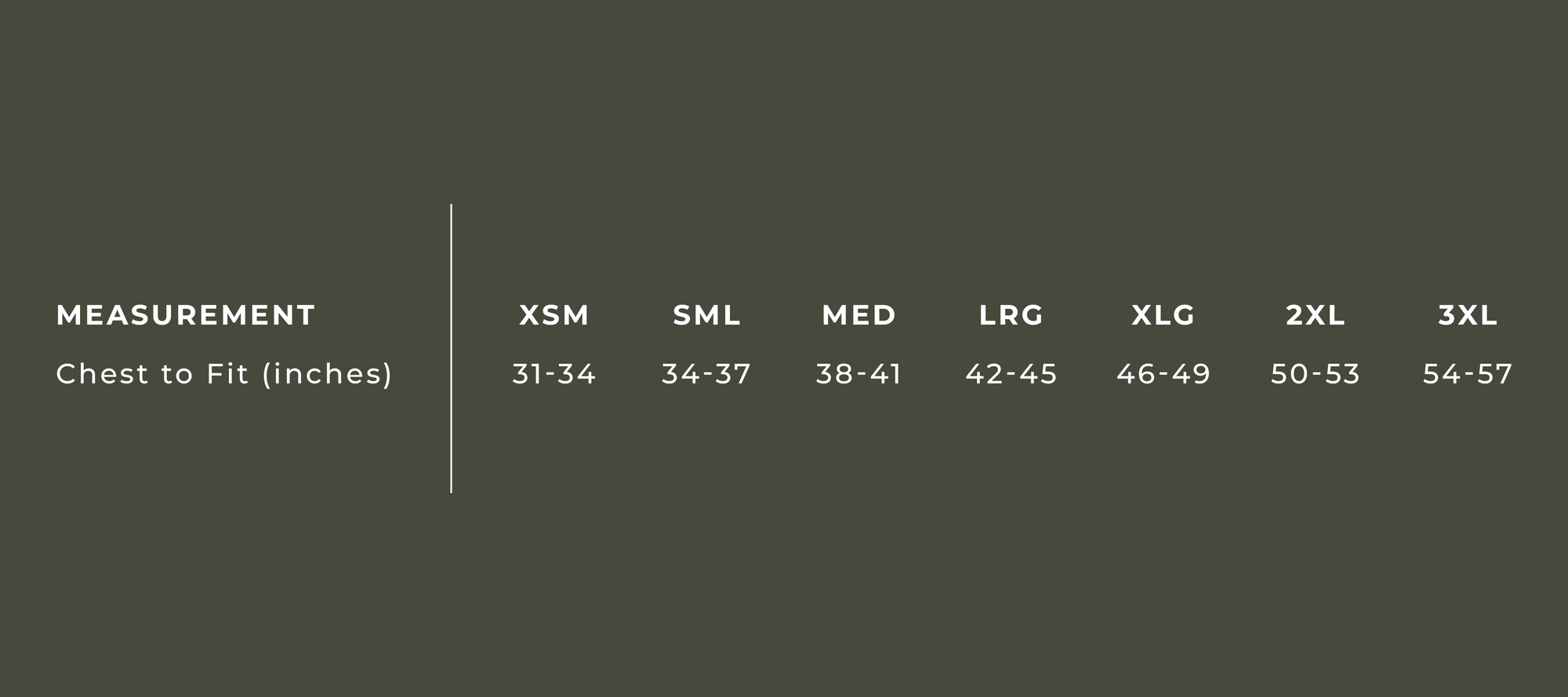 Size Guide