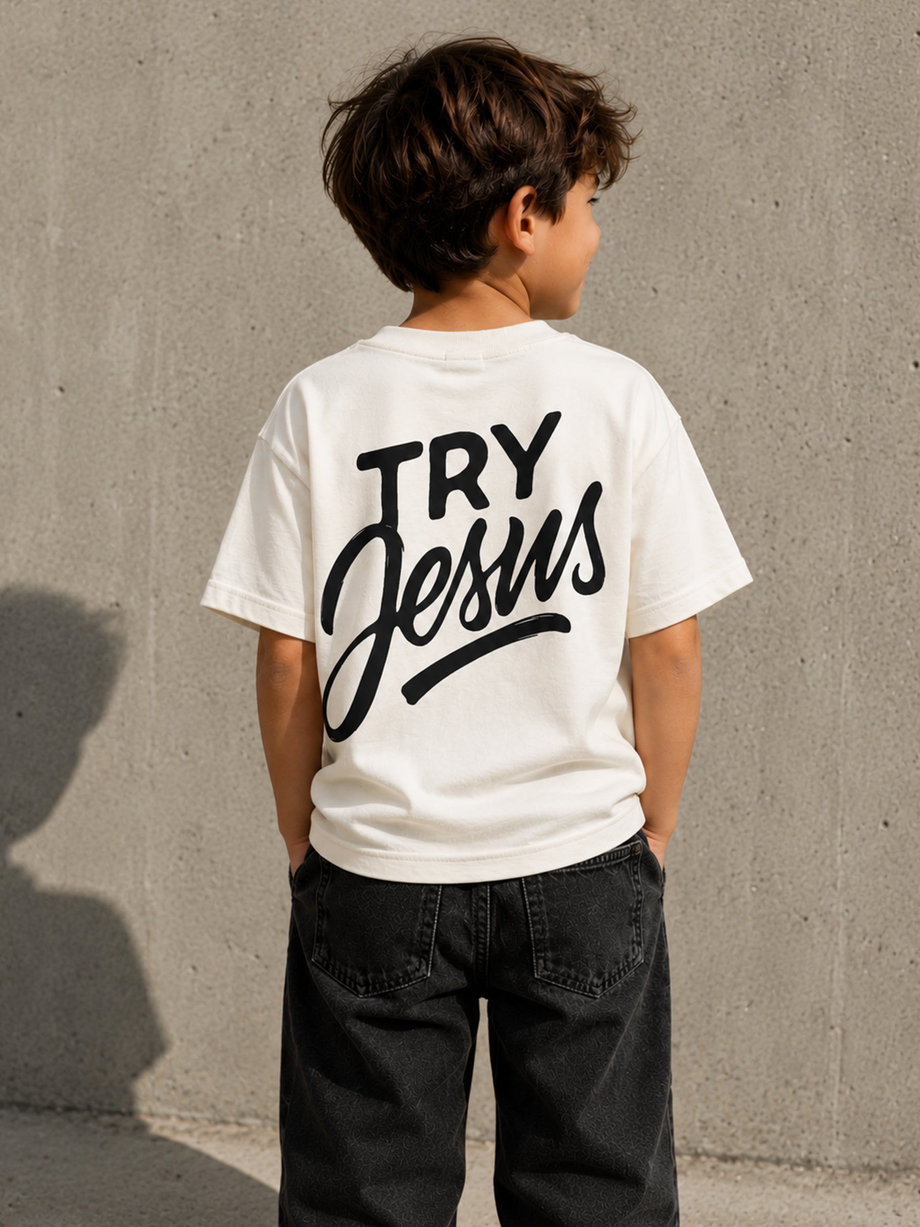 Try Jesus Kids Tee