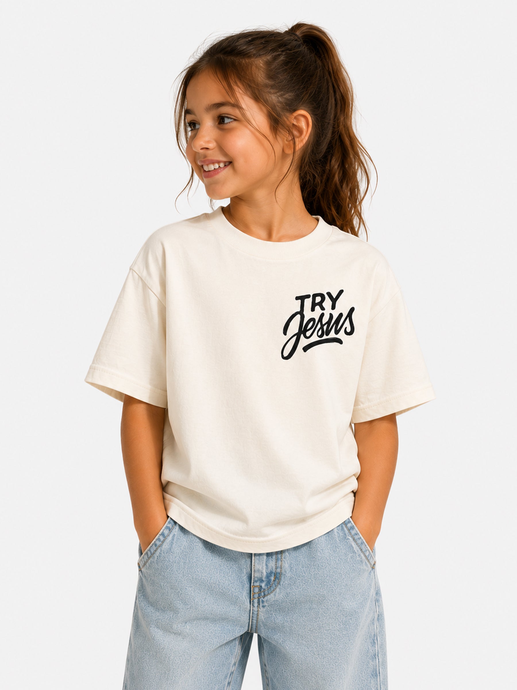 Try Jesus Kids Tee